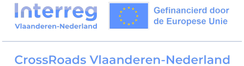 Interreg Vlaanderen-Nederland, CrossRoads, co-funded by the European Union